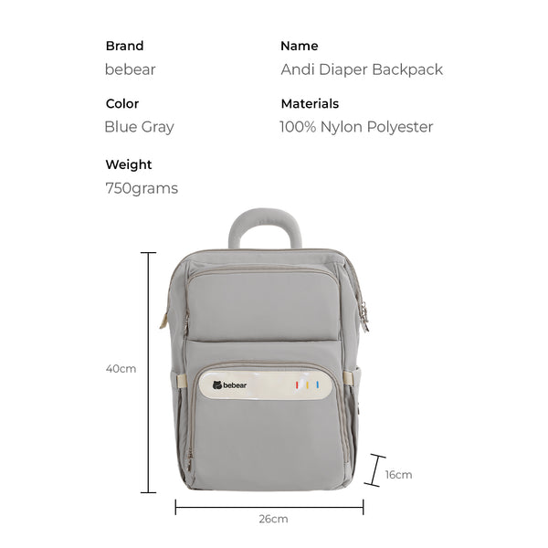 Bebear Andi Diaper Backpack