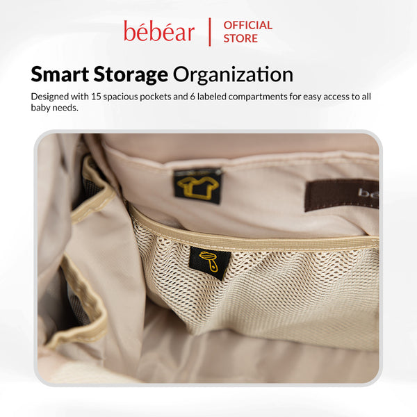 Bebear Bennett Diaper Bag Backpack