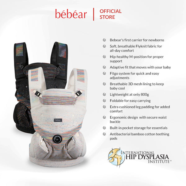 Bebear CloudKnit Newborn 3-Way Comfort Carrier