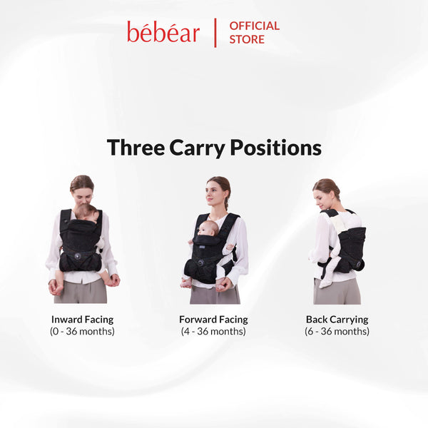 Bebear CloudKnit Newborn 3-Way Comfort Carrier