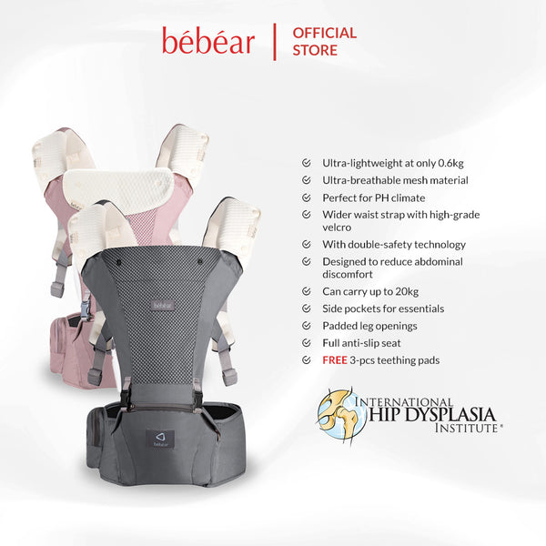 Bebear Mesh Plus Hip Seat Carrier