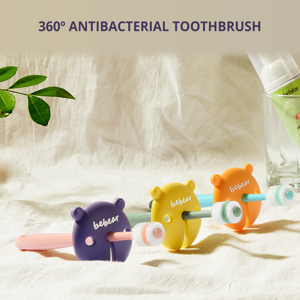 360° Antibacterial Toothbrush