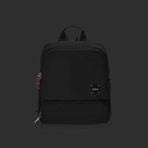 Bebear Bennett Diaper Backpack - Licorice Black